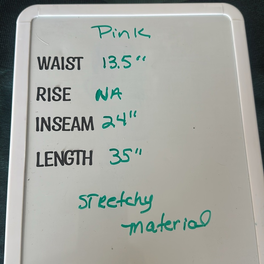 Pink Green Seamless Leggings Size Large - Picture 4 of 4